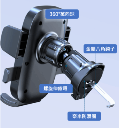 出風口手機支架(霧面)：圖片 2