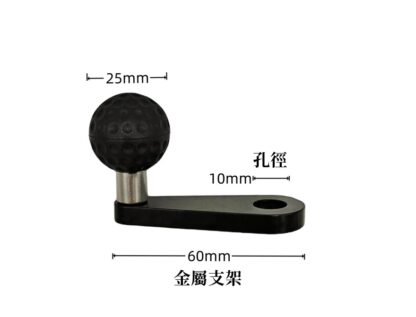 八爪手機支架後視鏡防震款(純黑)：圖片 2
